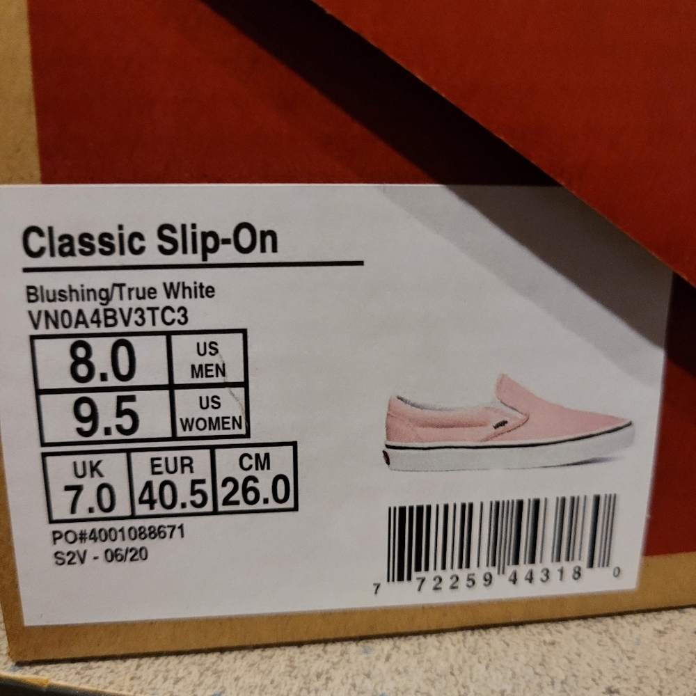 Brand new Vans